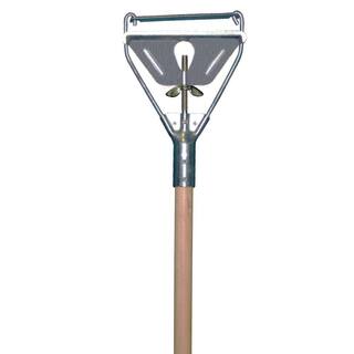 Ti-Dee American Metal Quick-Change Wooden Mop Handle 6530