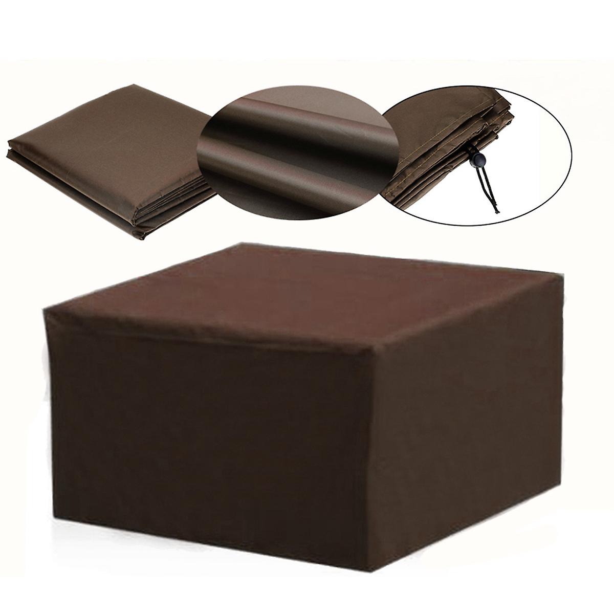 Born Pretty 16 Sizes Brown Waterproof Outdoor Patio Garden Furniture Covers 210d Rain Snow Chair Covers Sofa Table Chair Dust Proof Cover