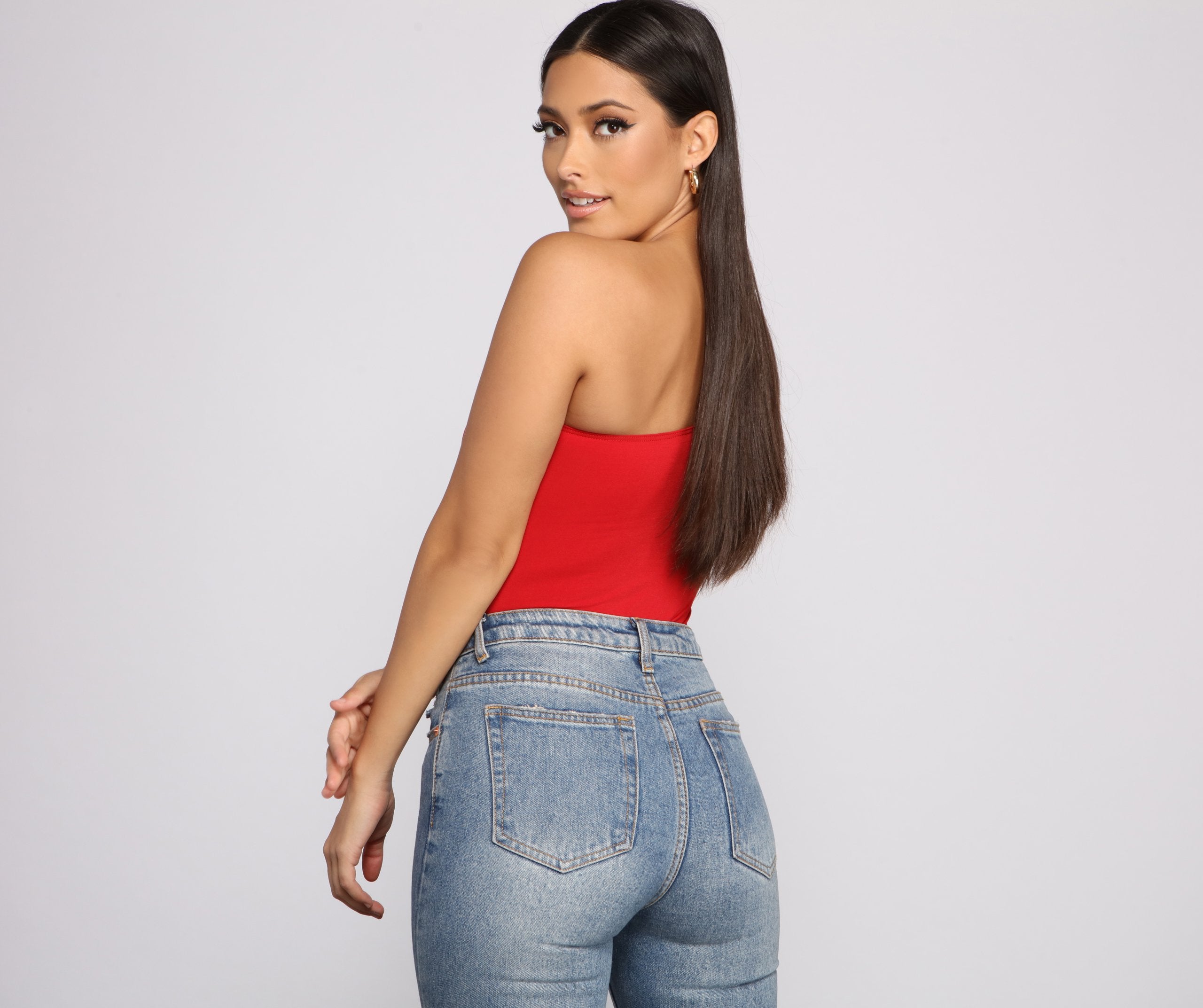 Chic Vibes One Shoulder Bodysuit