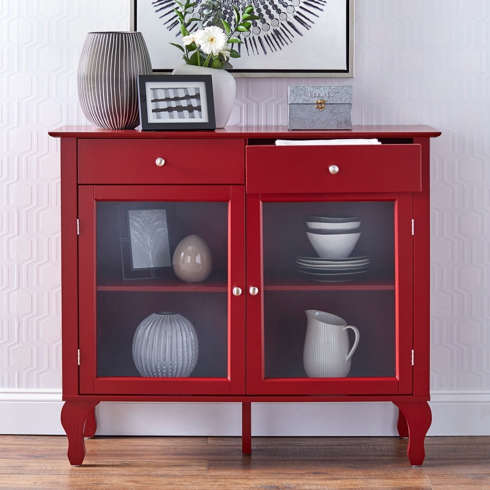 Copper Grove Rawdon Glass Front Buffet/Sideboard