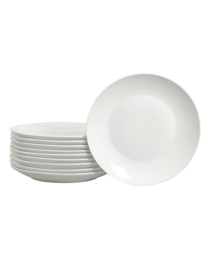 Tabletops Unlimited Tabletops Gallery Round Salad Plates Set of 10