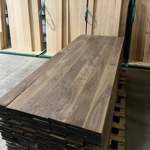 Swaner Hardwood 1 in. x 4 in. x 8 ft. Walnut S4S Board (2-Pack) OL04031696WA