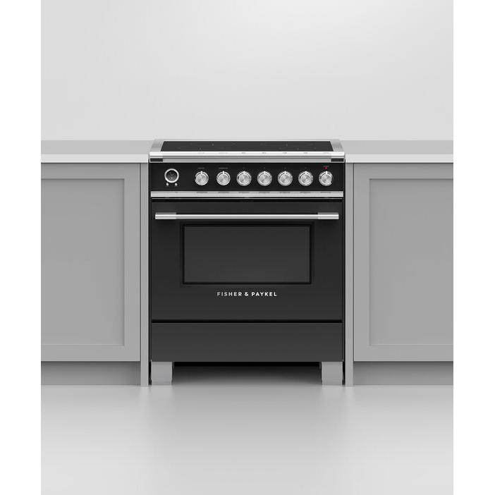 Fisher & Paykel 30-inch Freestanding Electric Range with Induction Technology OR30SCI6B1