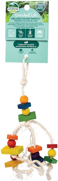 Oxbow Enriched Life Deluxe Color Dangly Small Animal Toy