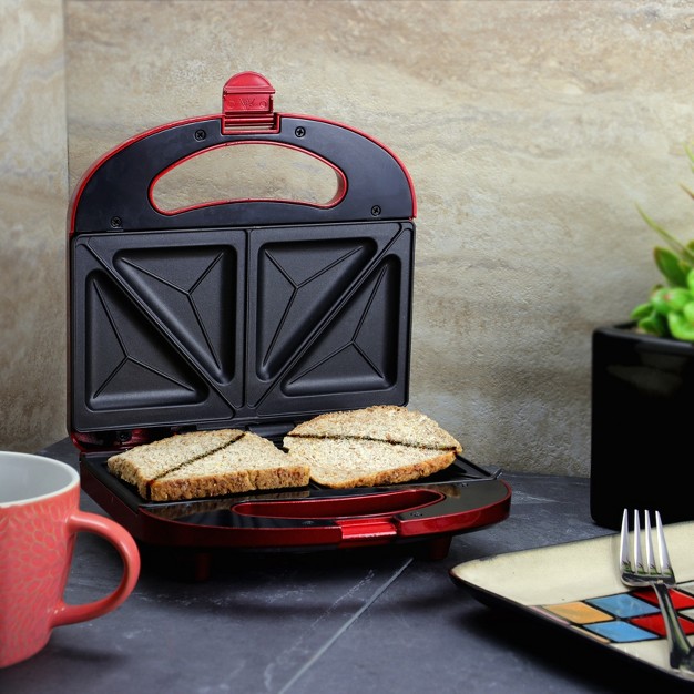 Better Chef Sandwich Maker In Red