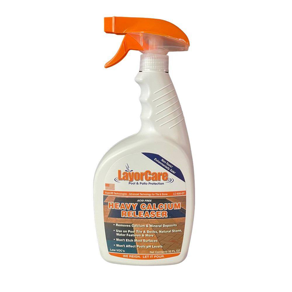 LayorCare 1 qt. Heavy Calcium Releaser Pool Tile Cleaner 600-QT