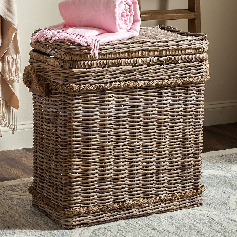 Safavieh Sora Wicker End Table