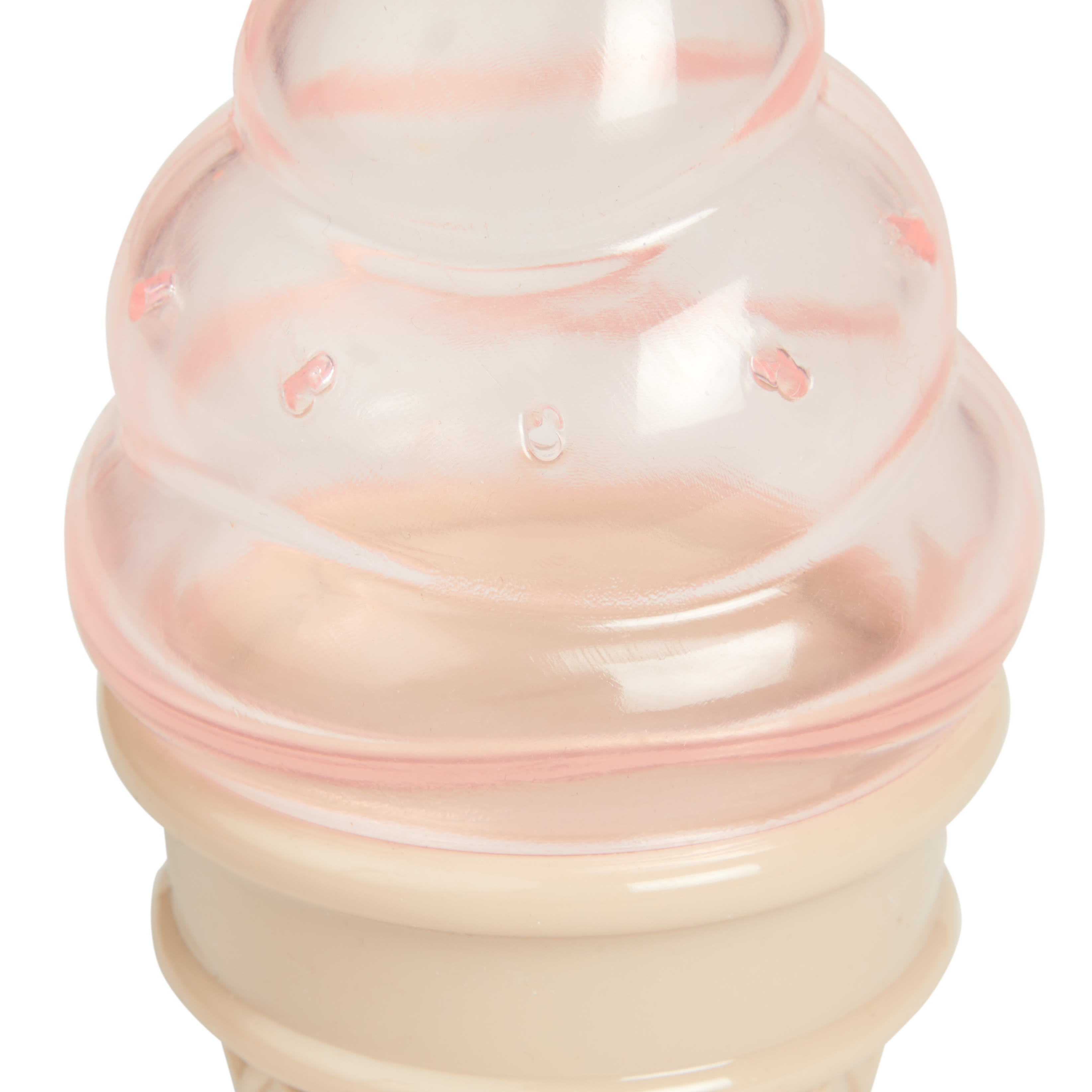 Leaps  Bounds Pink Ice Cream Freeze Dog Toy， Small