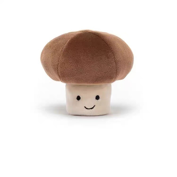 Lively and cute mushroom doll, soothing plush toy