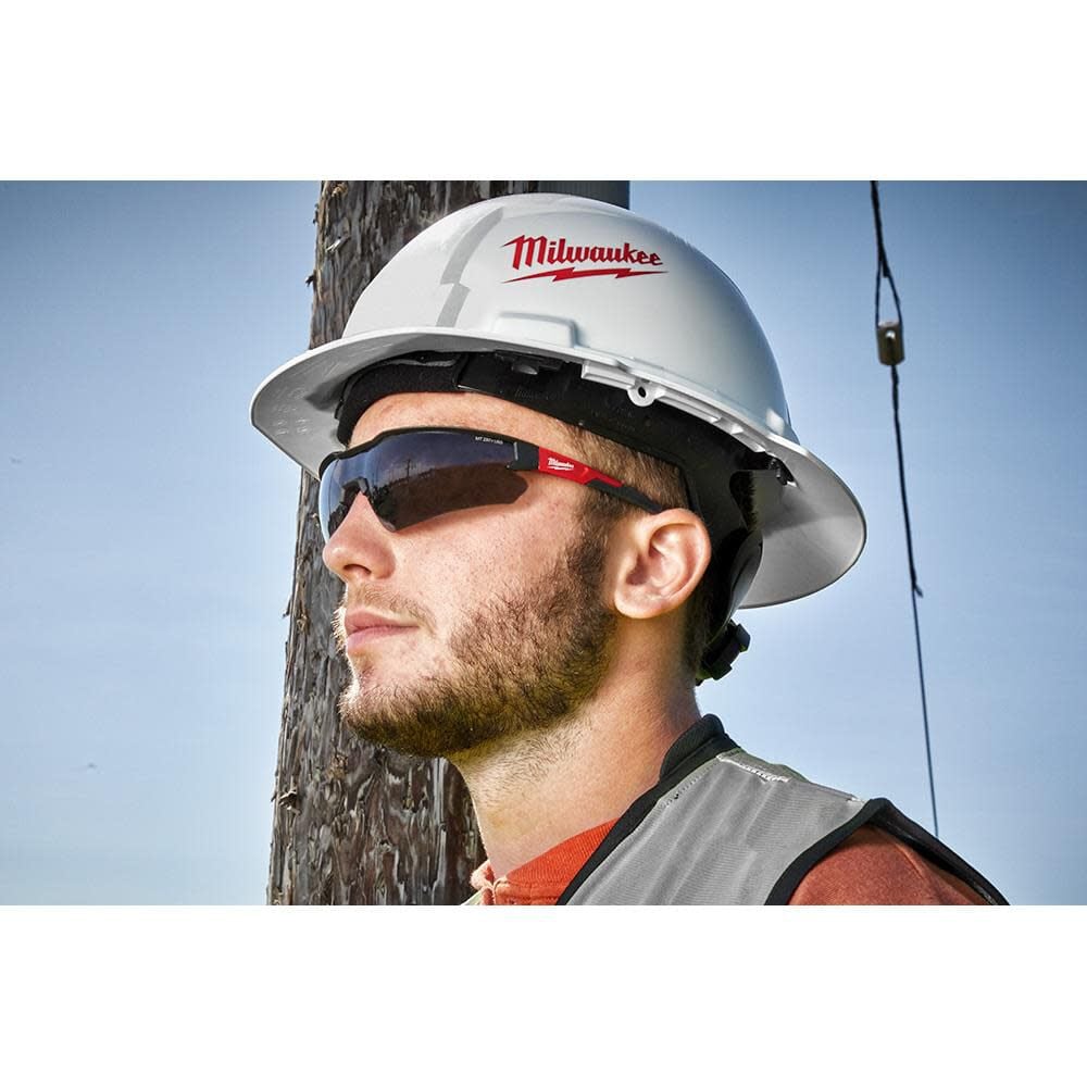 Milwaukee 3PK Safety Glasses - Tinted Anti-Scratch Lenses 48-73-2054 from Milwaukee