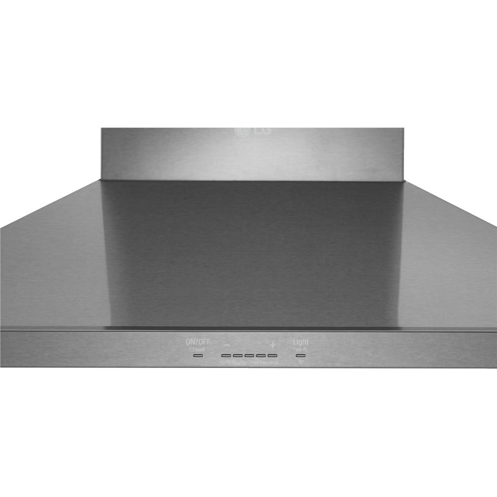 LG 30-inch Wall Mount Range Hood with Wi-Fi LSHD3080ST