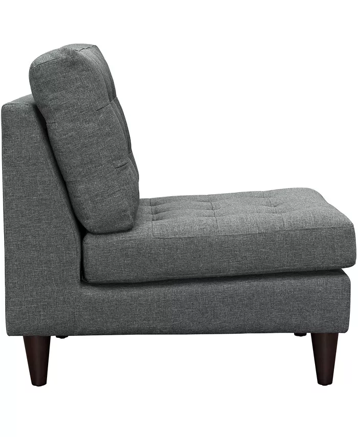 Modway Empress Upholstered Fabric Lounge Chair