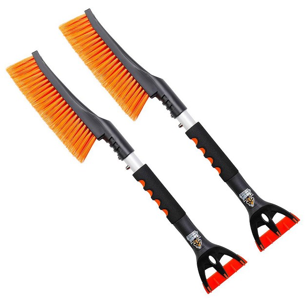 Snow Brush With Ice Scraper 2 Pack