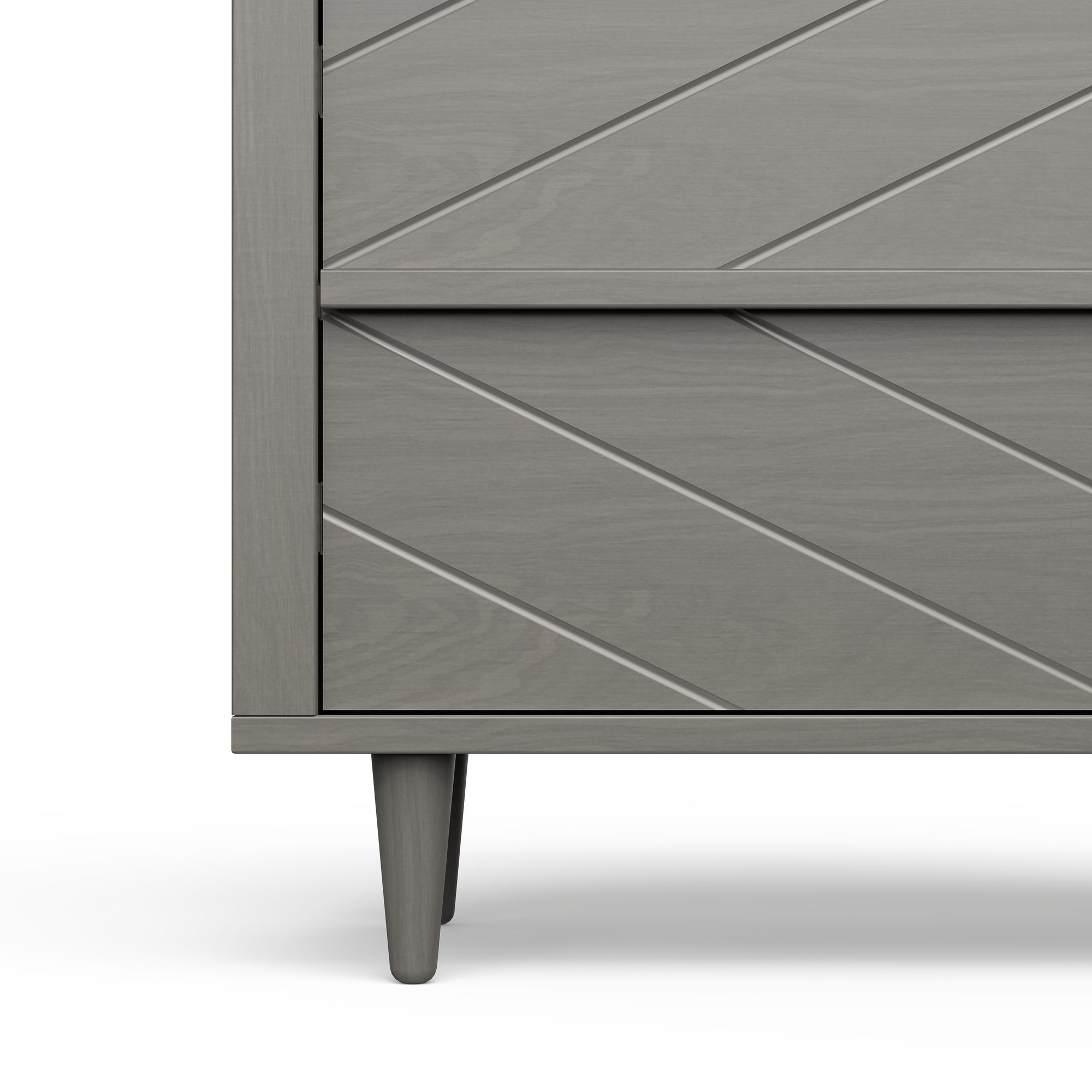 Surrey Hill 3 Drawer Dresser, Lunar Gray