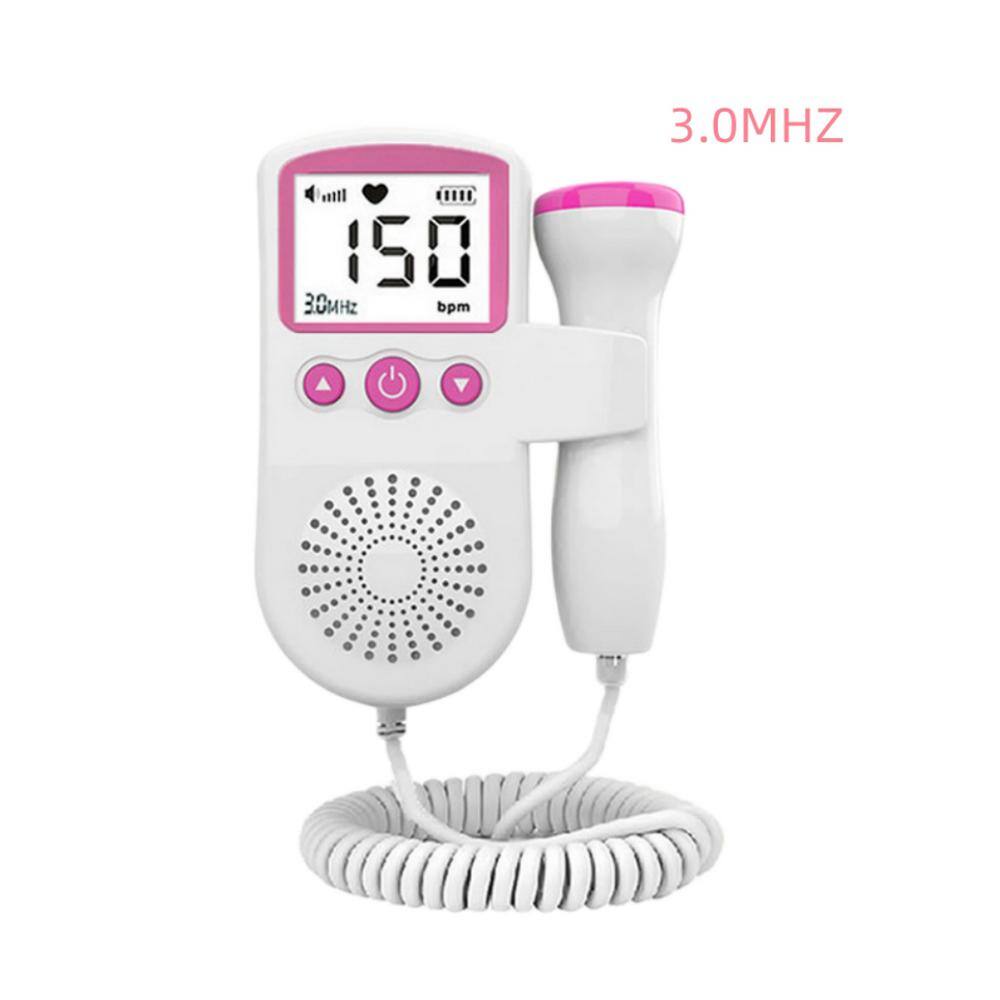 Aoibox Fetal Heart Rate Monitor Home Pregnancy Baby Fetal Sound Heart Rate Detector HDDB1537