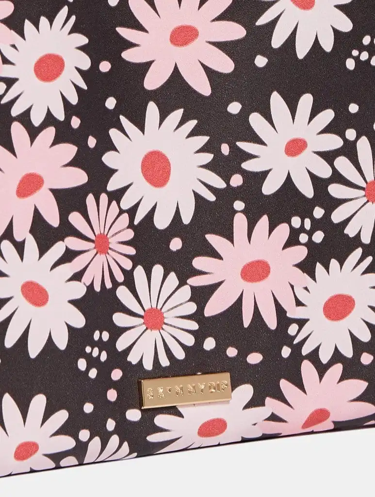 Pink Daisy Laptop Case