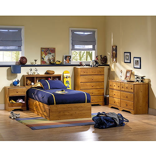 South Shore Little Treasures 3-Drawer Storage Bed, Twin, Country Pine