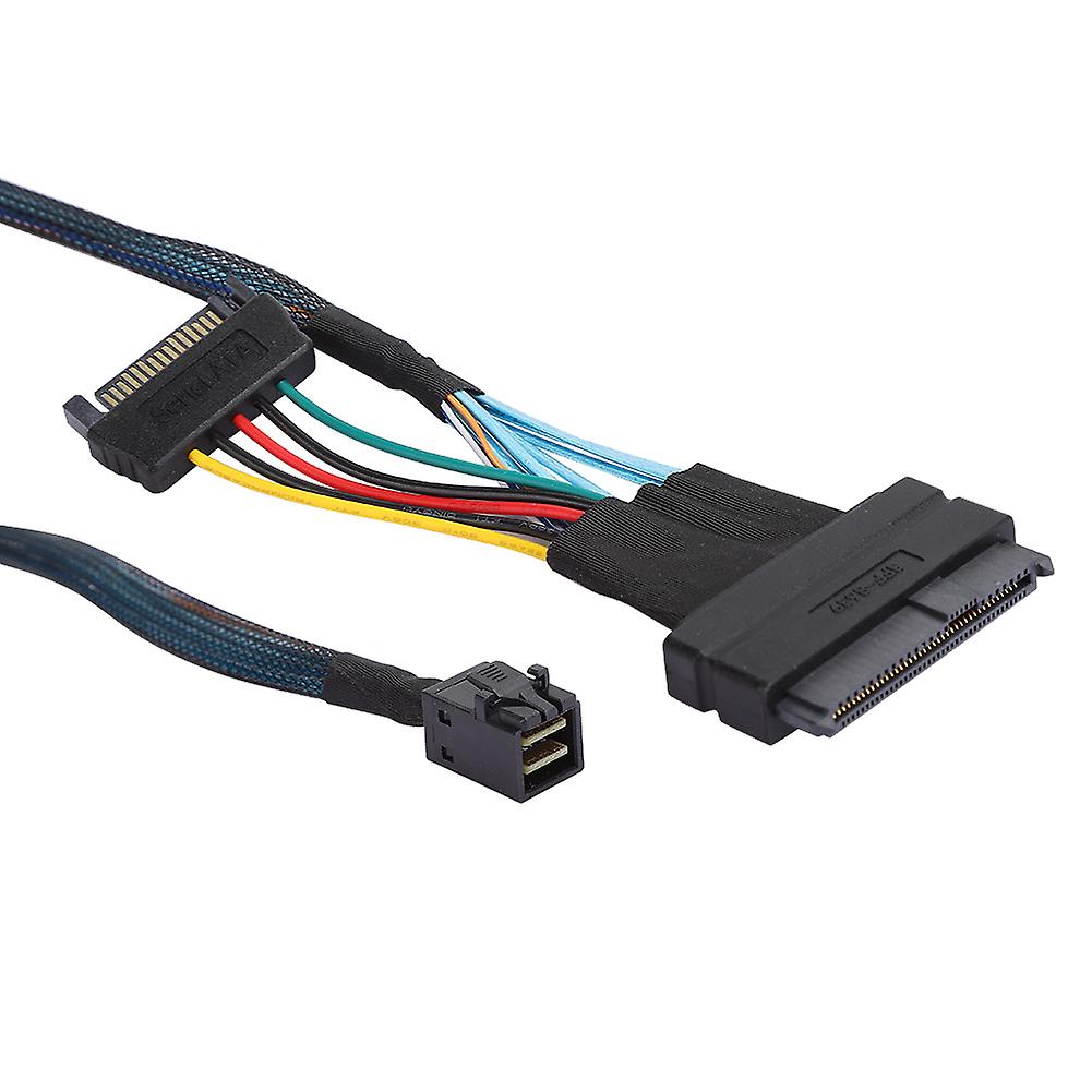 Sas Cable Sff8643 To Sff8639 15p Power Line Mini Server Connector Hdd Adapter