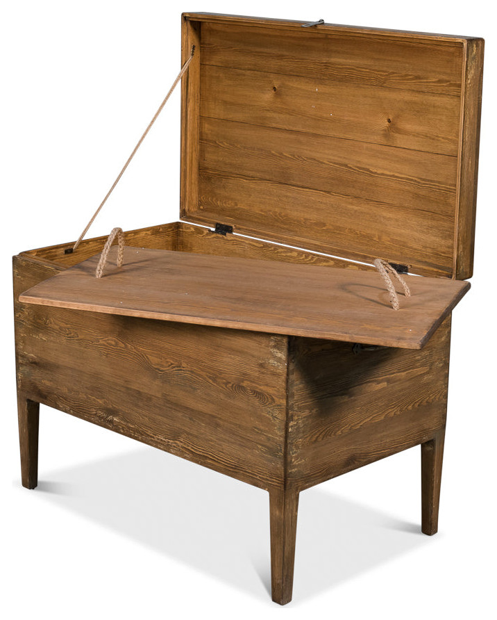 Trunk Side Table   Traditional   Side Tables And End Tables   by Sideboards and Things  Houzz