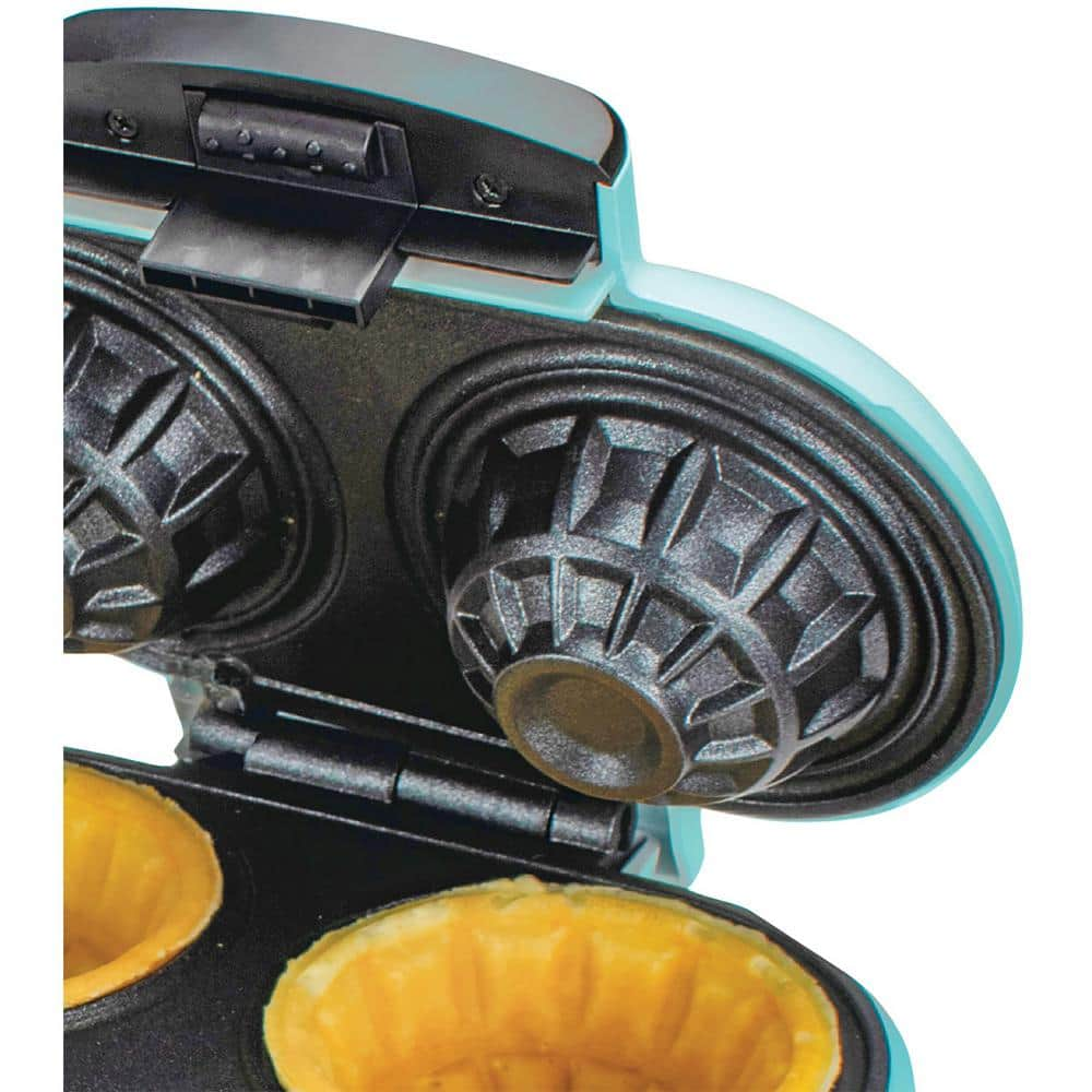 Brentwood Blue Double Waffle Bowl Maker TS-1402BL