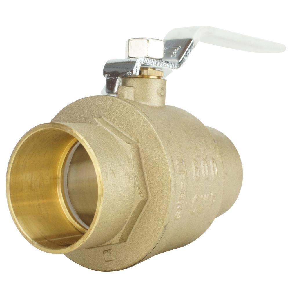 Apollo 2 in. Lead Free Brass SWT x SWT Ball Valve 94ALF20801A