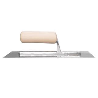 ROBERTS 116 in. x 116 in. x116 in. Square Notch Pro Vinyl Flooring Trowel with Wood Handle 49768