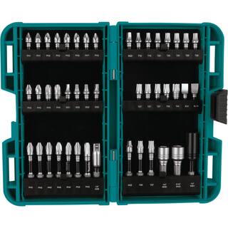 Makita IMPACT XPS Alloy Steel Impact Rated Screwdriver Drill Bit Set (45-Piece) E-01650