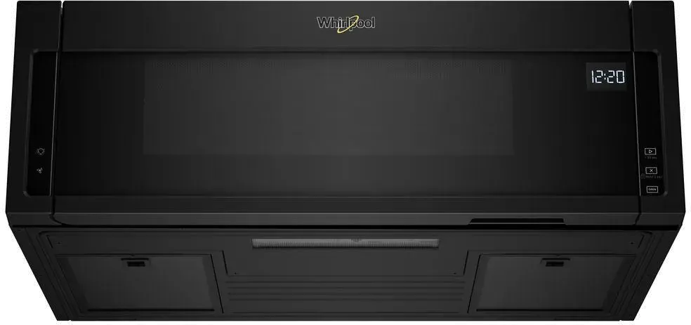 Whirlpool Low Profile Over the Range Microwave Oven - Black