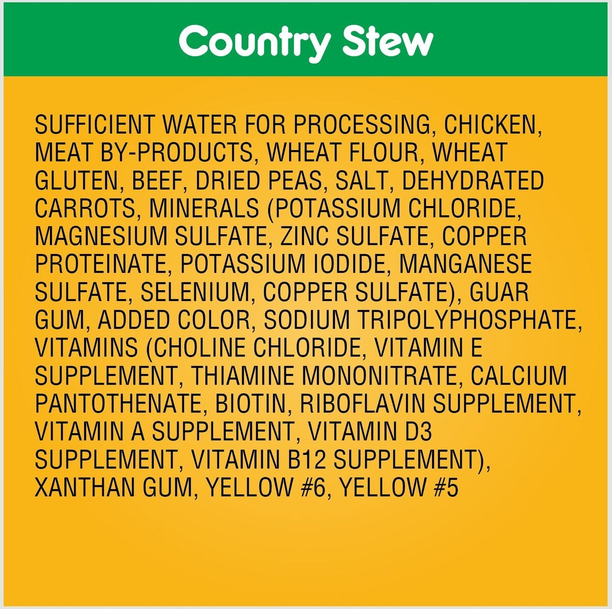 Pedigree Choice Cuts in Gravy Country Stew Adult Canned Wet Dog Food