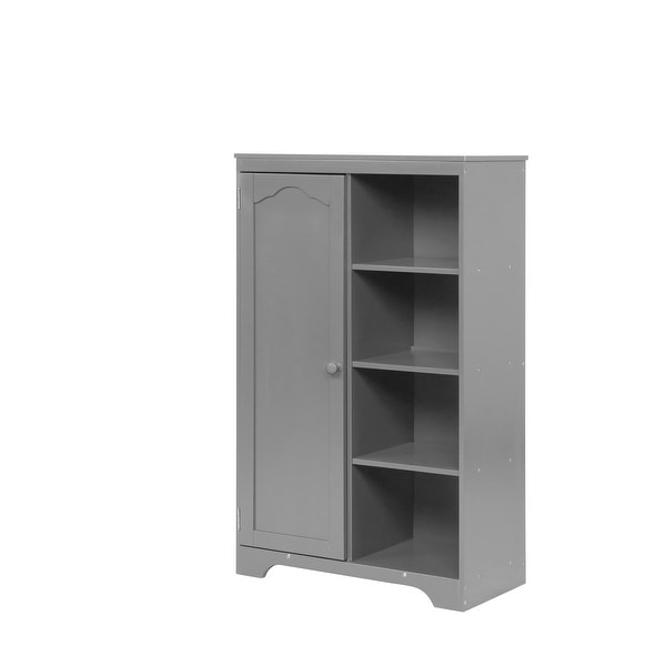 Nestfair Storage Armoire Cabinet With 3 Shelves - - 35865636