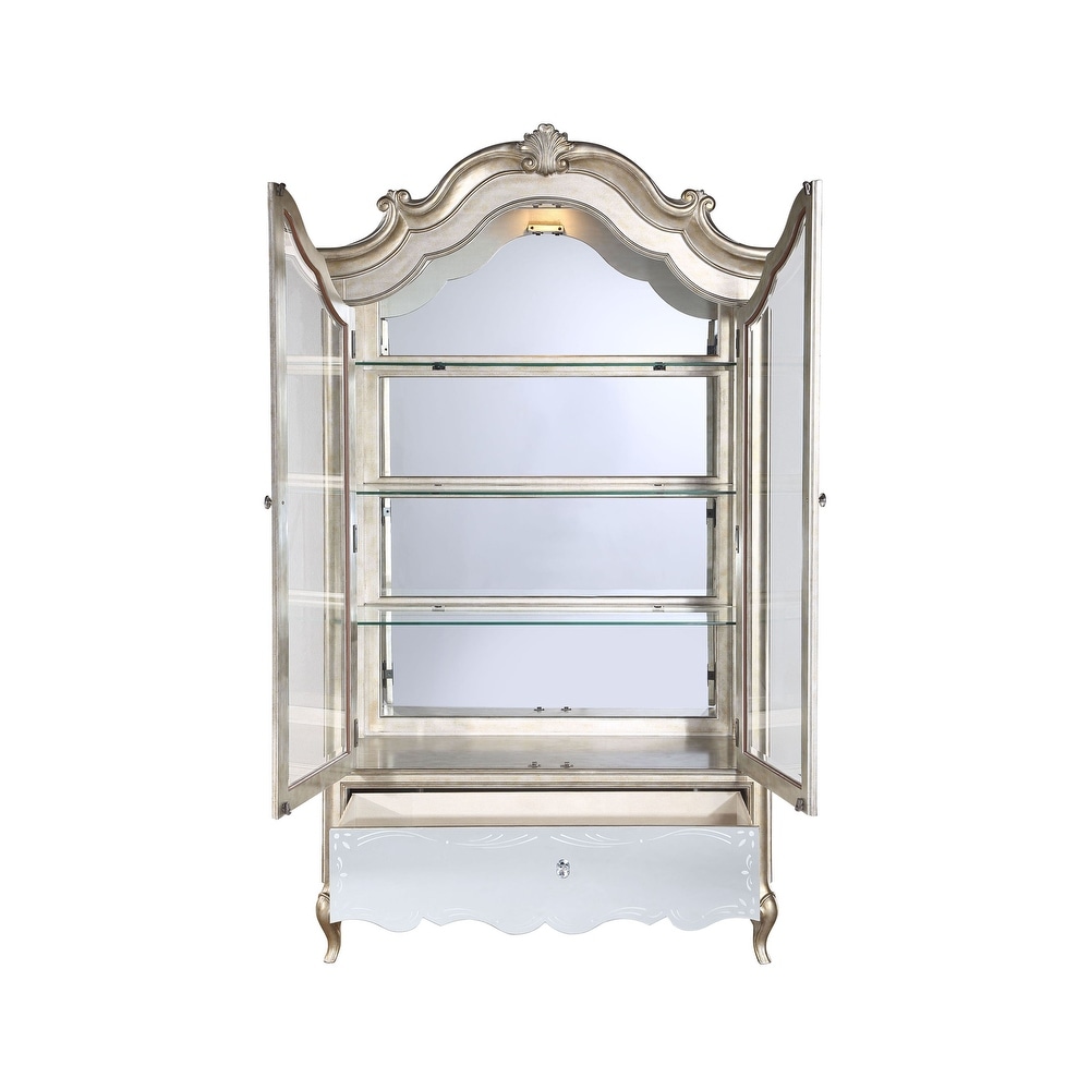 ACME Esteban Curio in Mirrored and Antique Champagne
