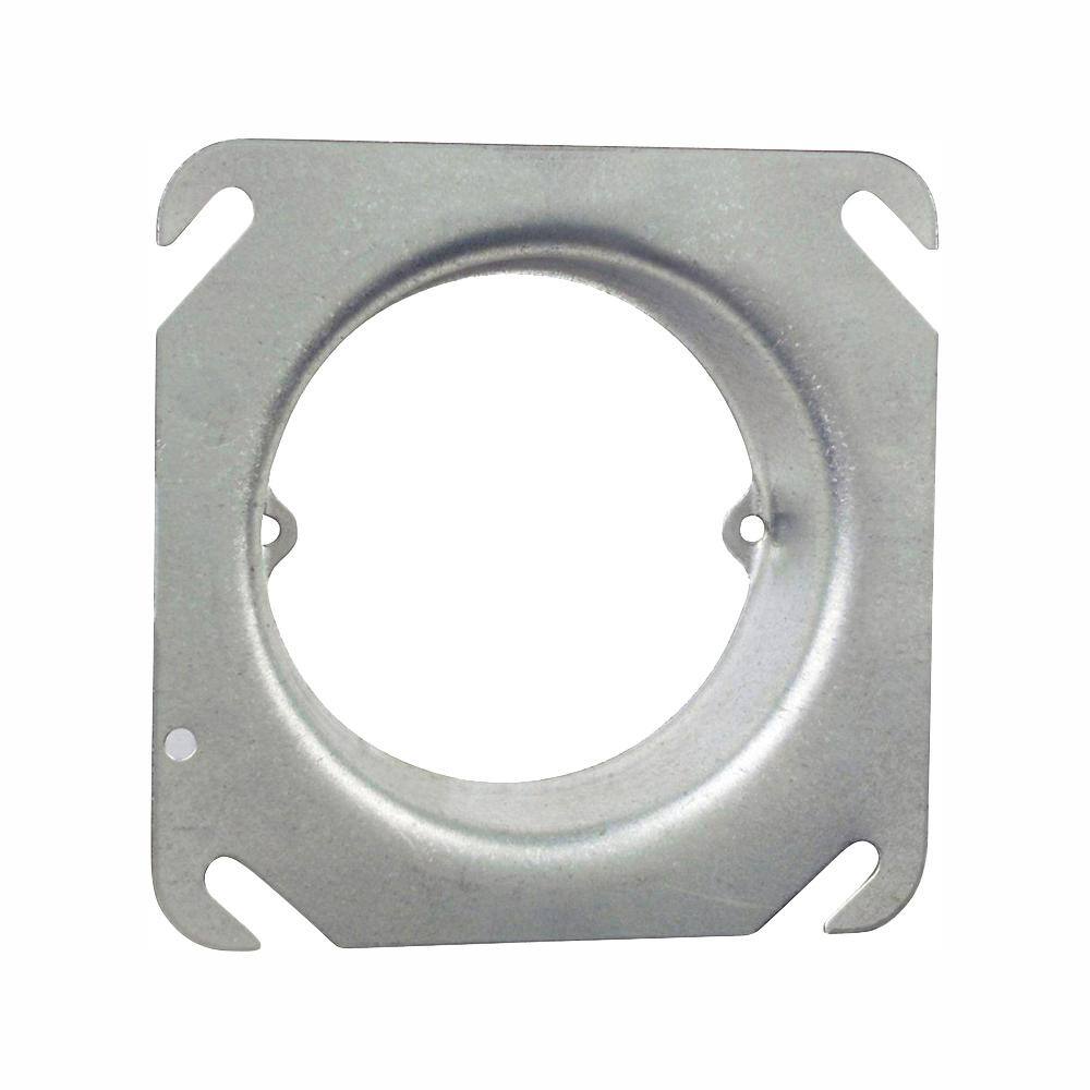 Steel City 4 in. Metal Square Mud Ring (Case of 25) 52C312-25R