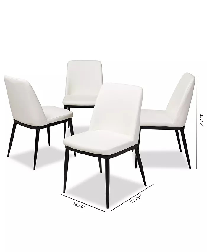 Furniture Darcell Dining Chair (Set Of 4)