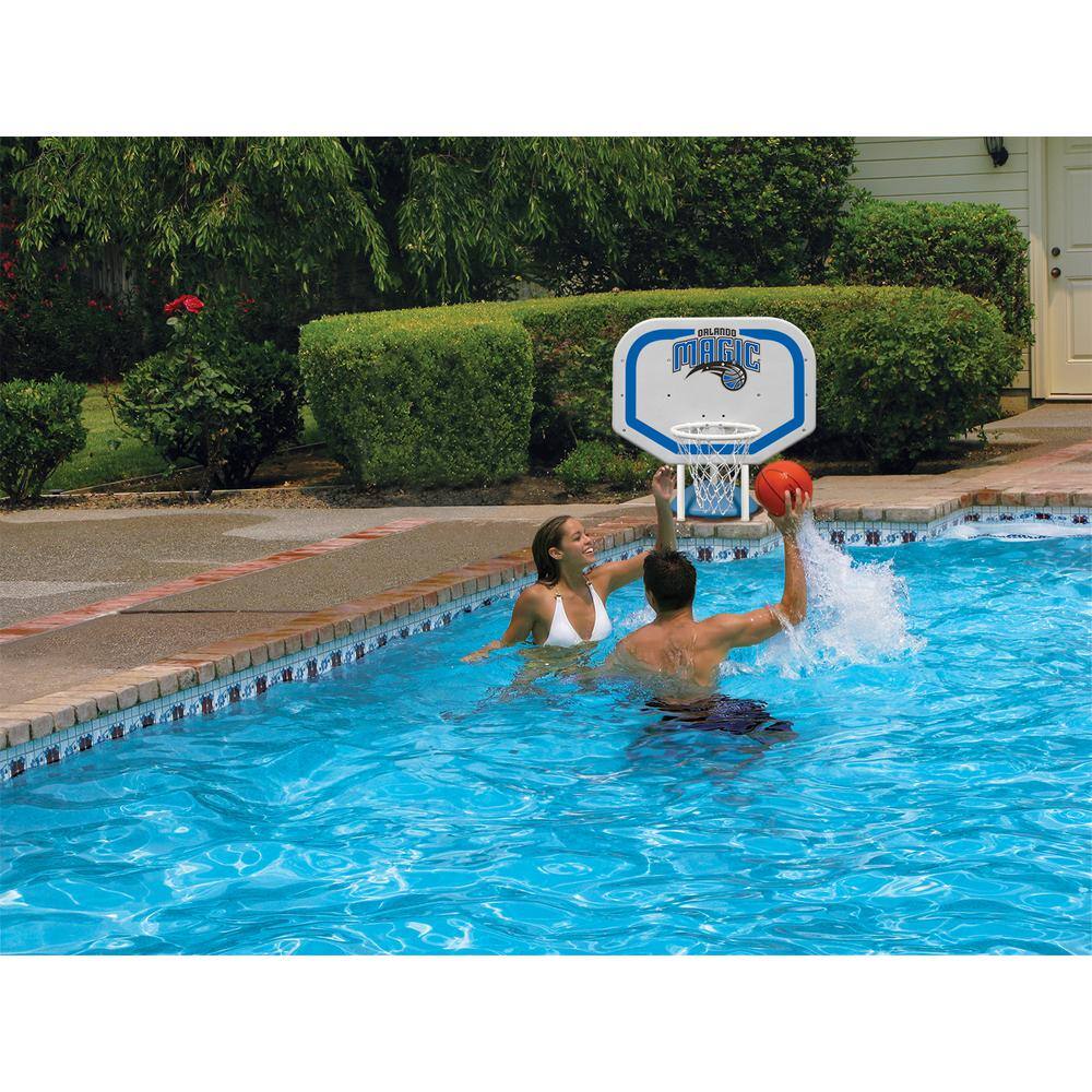 Poolmaster Orlando Magic NBA Pro Rebounder Swimming Pool Basketball Game 72953