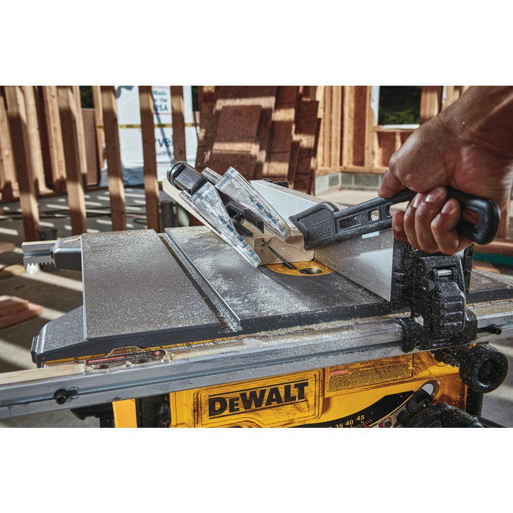 DW 15 Amp Corded 8-14 in. Compact Portable Jobsite Tablesaw (Stand Not Included) DWE7485