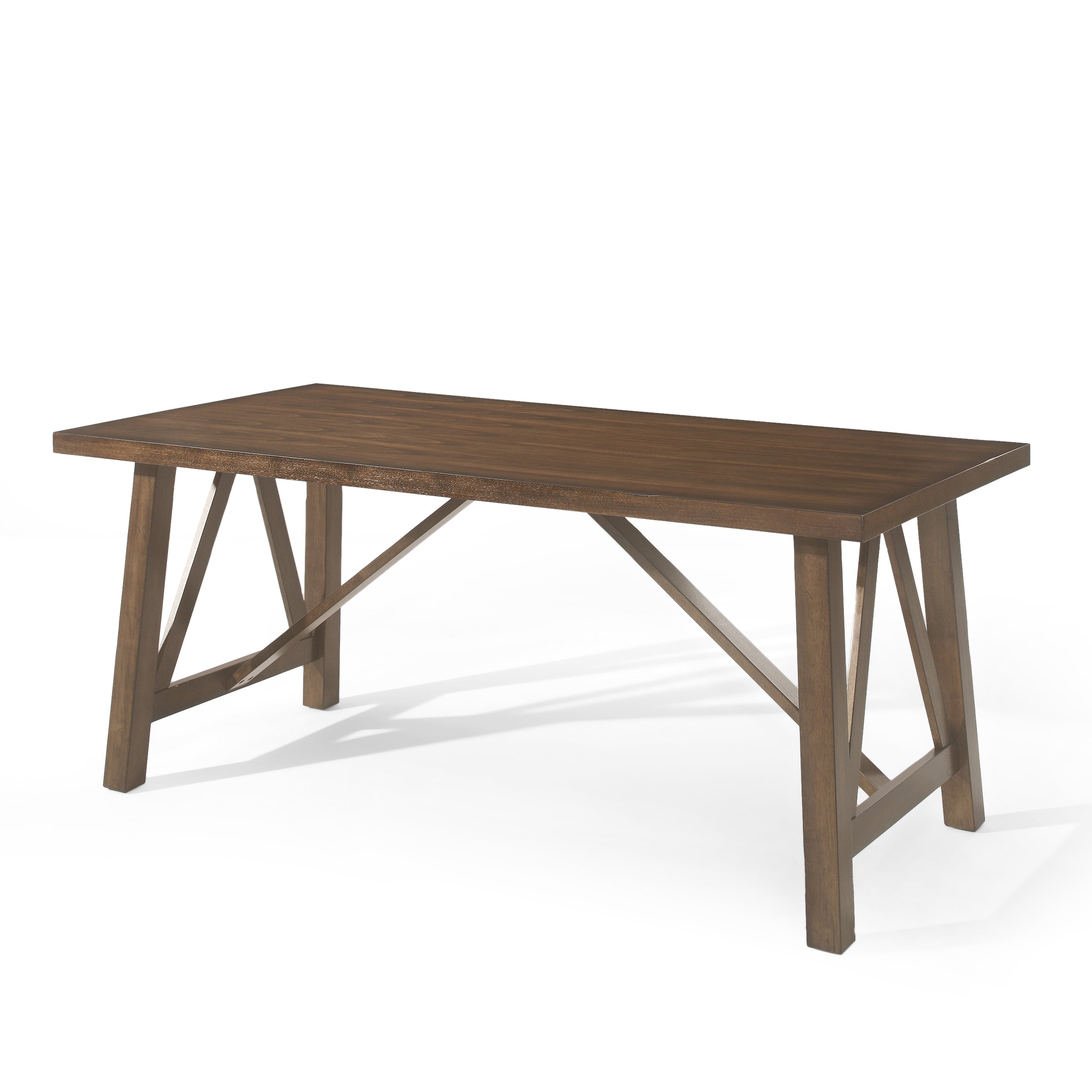 Grover Farmhouse Wood Dining Table