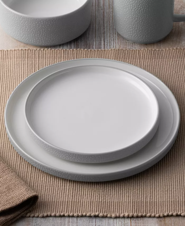 Noritake Colortex Stone Stax Dinner Plates Set of 4