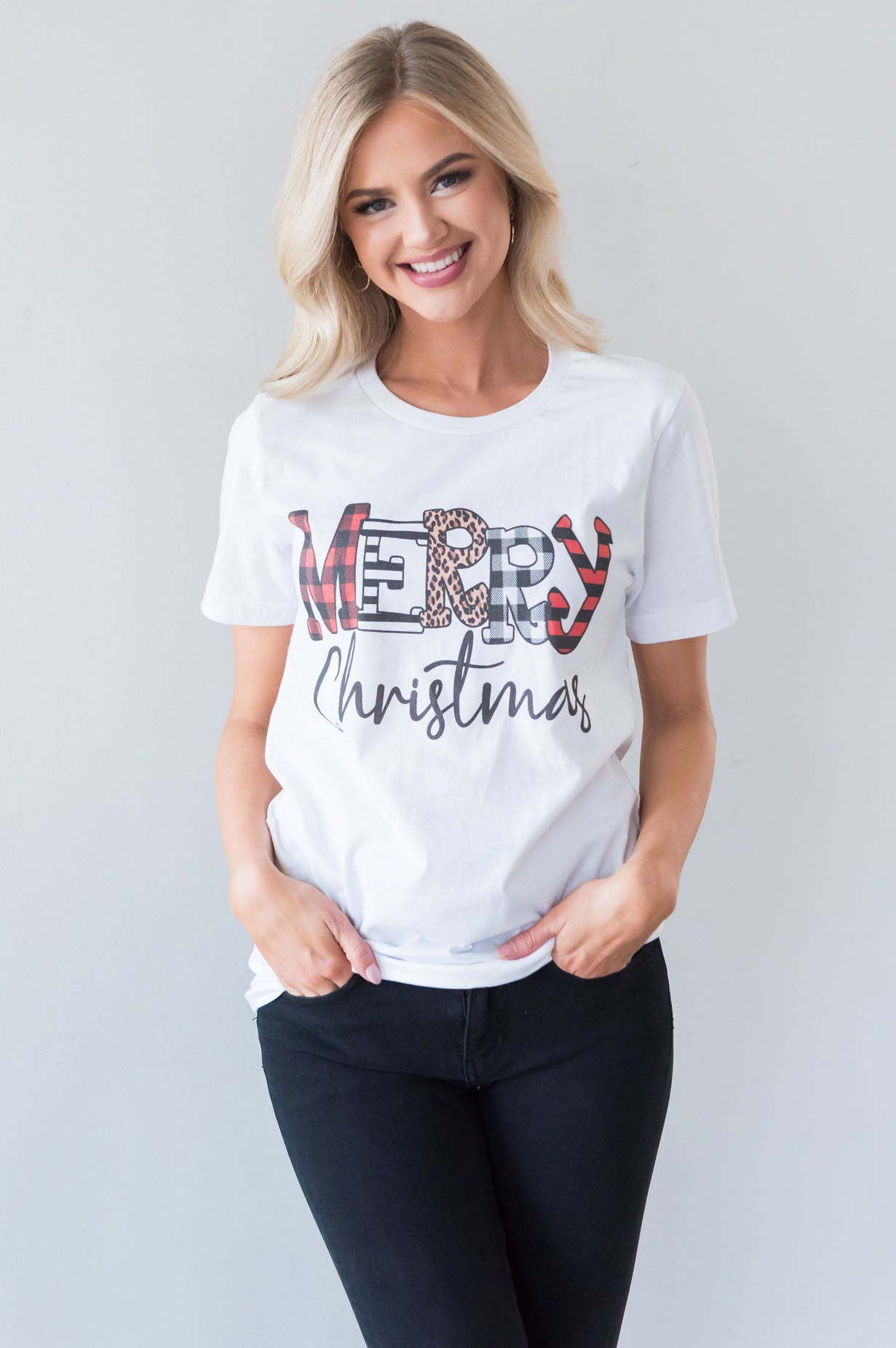 Merry Wild Christmas Modest Tee