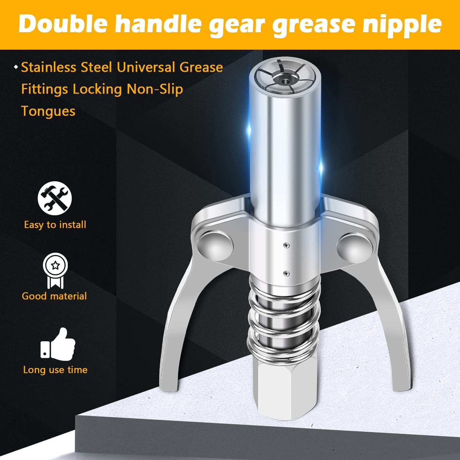 Double Handle Locking Pliers Type Oil Injection Nozzle Double Handle Gear High-Pressure Oil Injection Nozzle