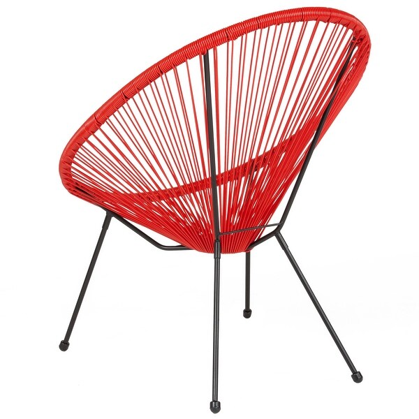 Rattan/ Bungee Papasan Lounge Chair