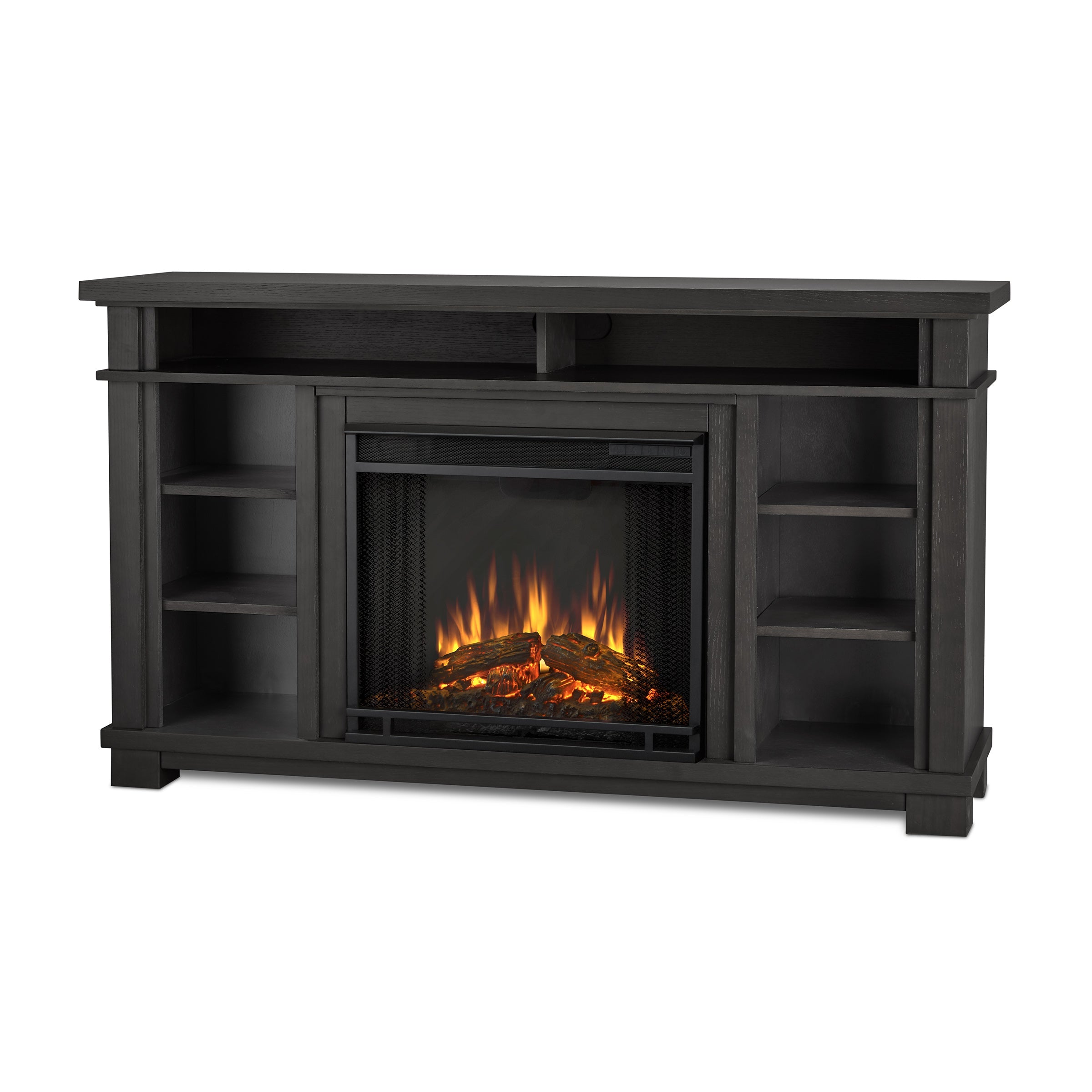 Belford Electric Fireplace in Gray by Real Flame