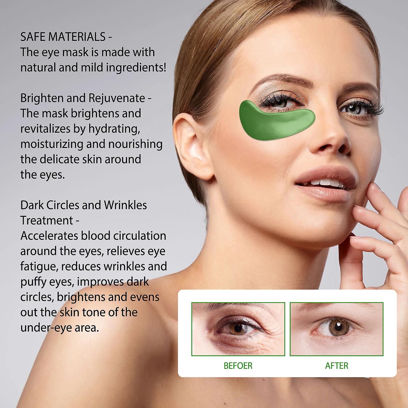 Seaweed Firming Eye Mask Patch: Lifts Lightens Fine Lines Around The Eyes Dark Circles Anti-wrinkle And Moisturizes