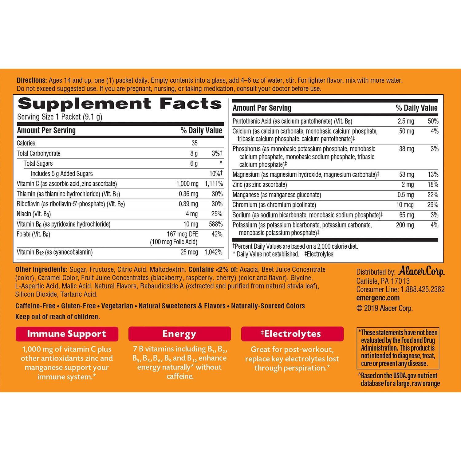 Raspberry Vitamin C Drink Mix by GlaxoSmithKline plc GKC30201