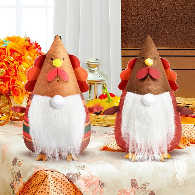 Nifti Nest Thanksgiving Turkey Gnome 2 Pcs