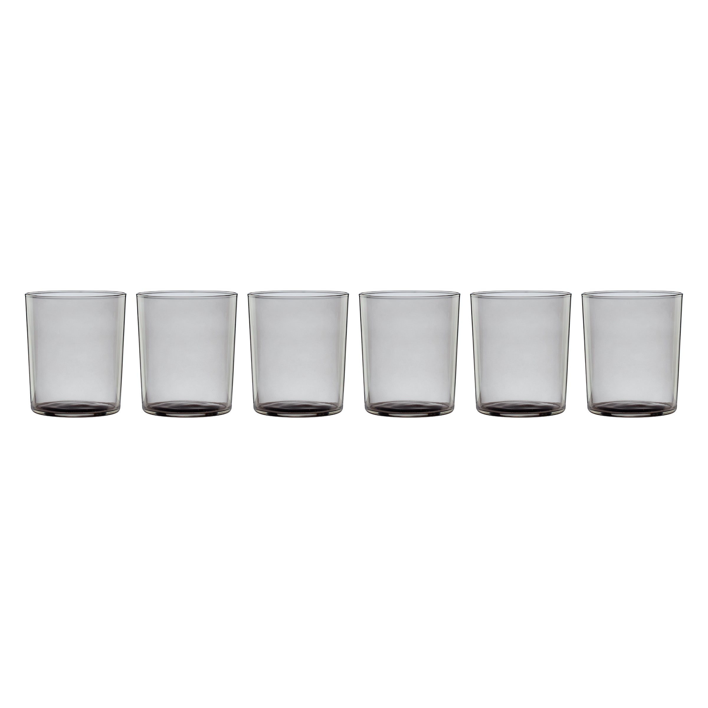 Stackables Smoke Tall Glasses, Set of 6