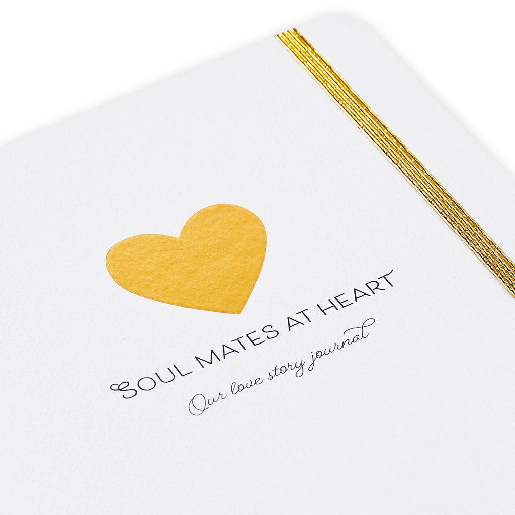 Hallmark  Soul Mates at Heart Our Love Story Prompted Journal