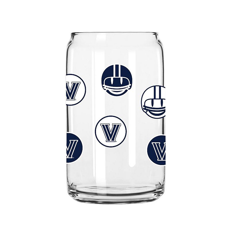 Villanova Wildcats 16oz. Smiley Can Glass