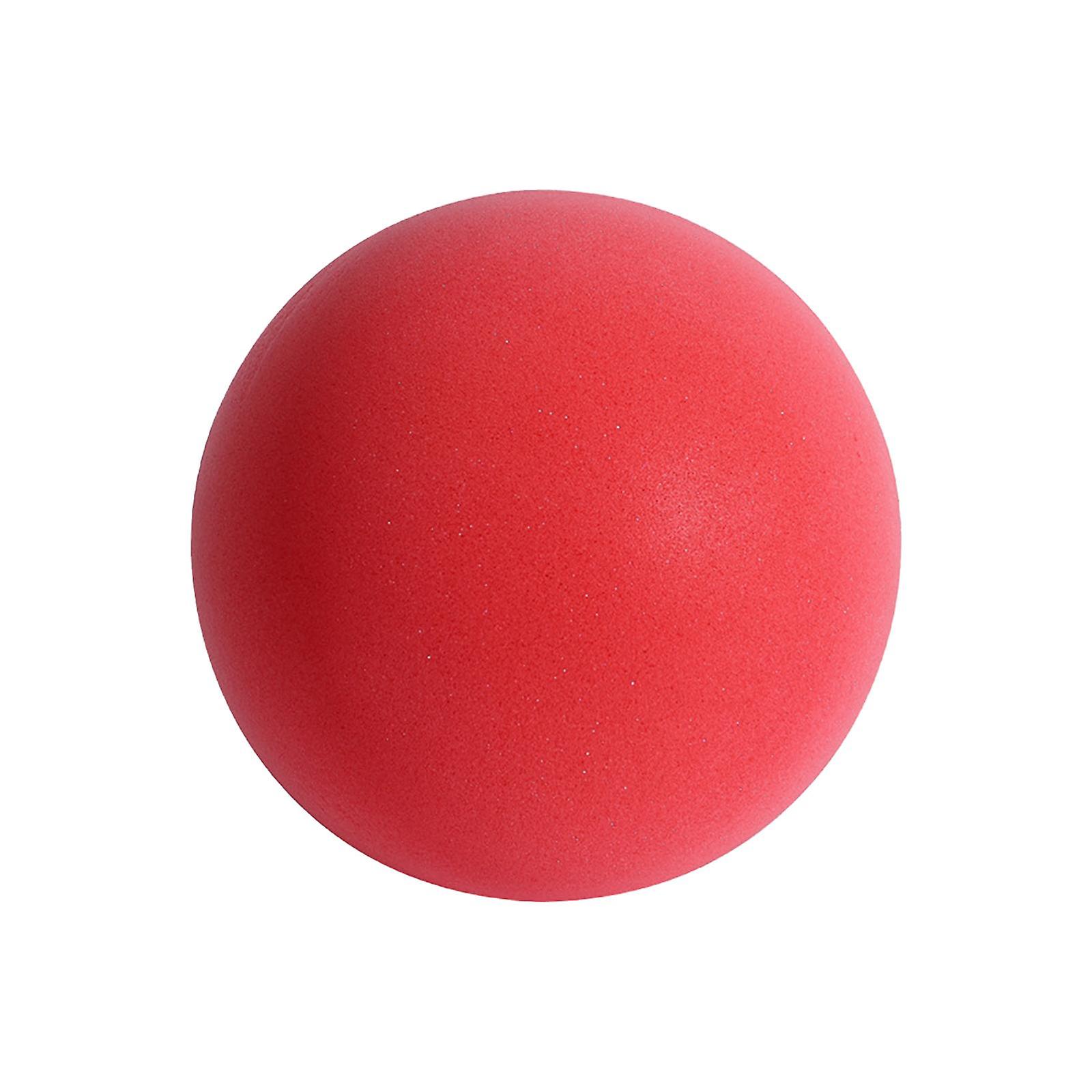 Silent Ball Toy Lightweight Bouncy Balls For Birthday Christmas Thanksgiving Red