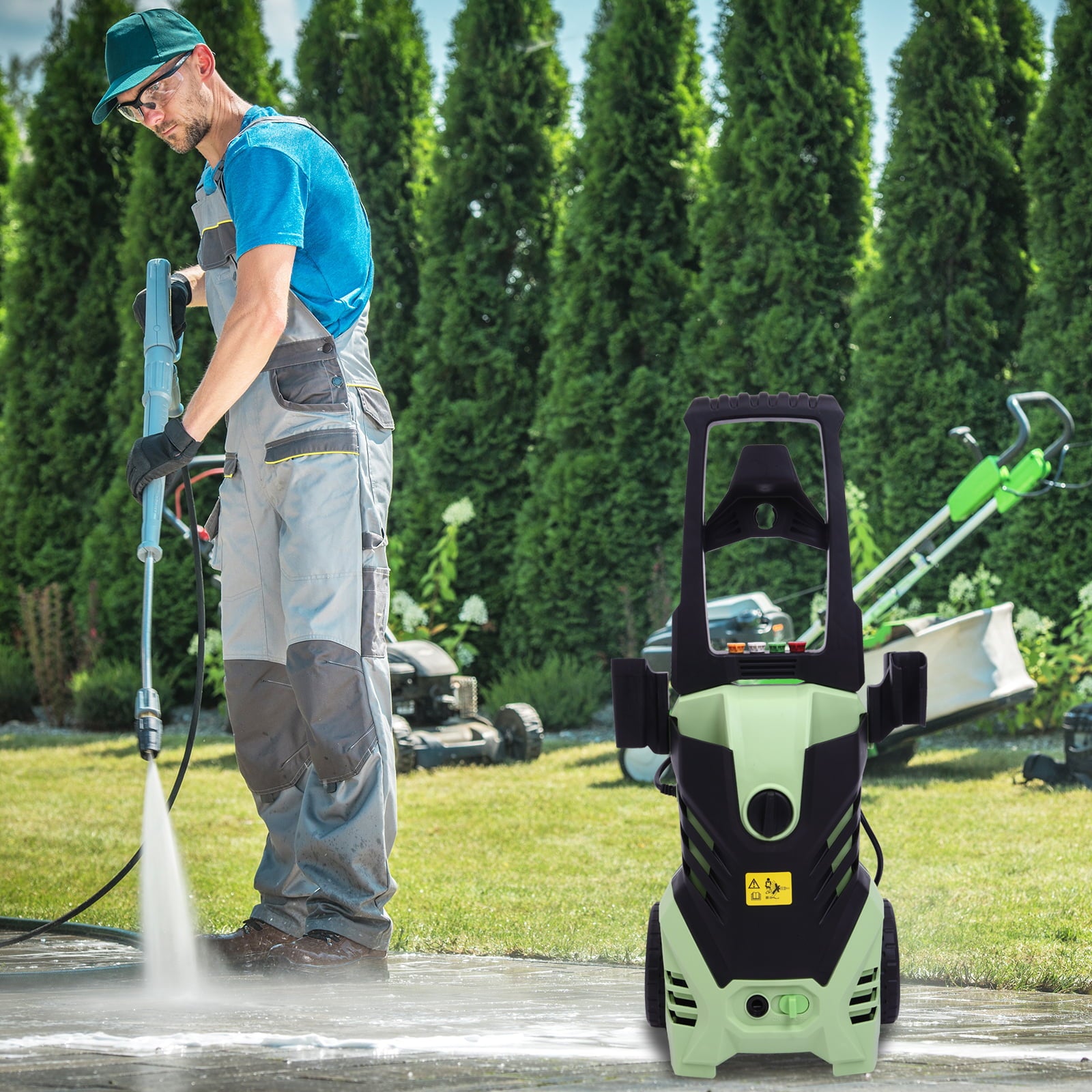 GoDecor 2200PSI (Max 3000PSI) High Pressure Washer, Powerful Cleaner Machine