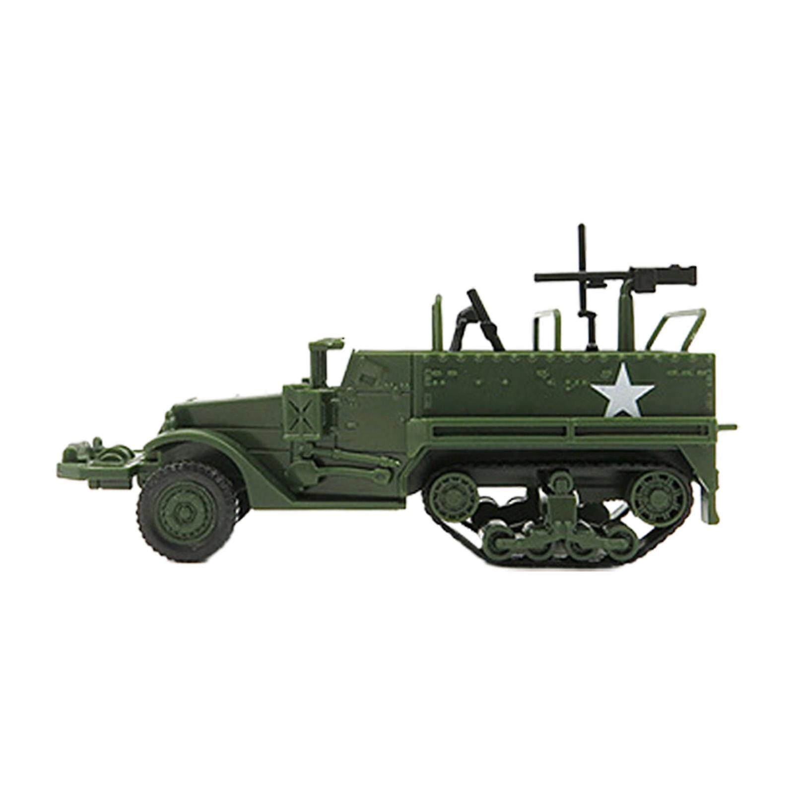 1/72 Tank Model Desk Decor Tank Truck 4d Model For Boys Girls Birthday Gifts Style B